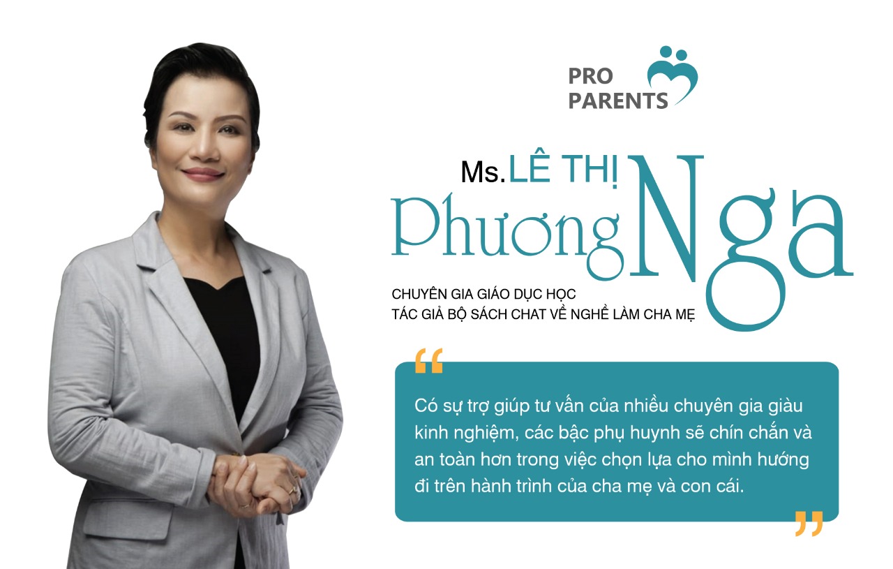 Chuyên gia Lê Thị Phương Nga: "Cộng đồng Cha mẹ chuyên nghiệp sẽ giúp phụ huynh chín chắn và an toàn hơn."”